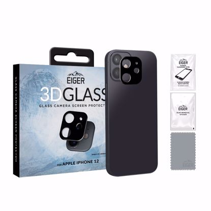 Picture of Eiger Eiger GLASS 3D Camera Lens Protector for Apple iPhone 12