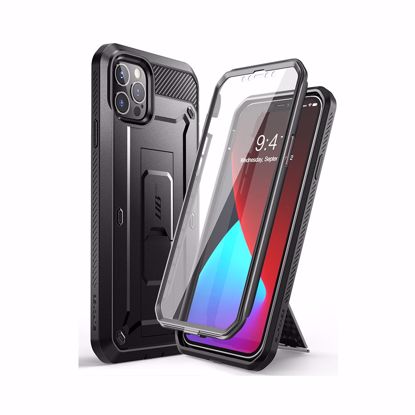 Picture of i-Blason i-Blason Supcase UB Pro with Screen Protector for Apple iPhone 12 Pro Max in Black
