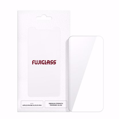 Picture of Fujiglass Fujiglass Standard 2.5D Screen Protector for iPhone 16/15/15 Pro